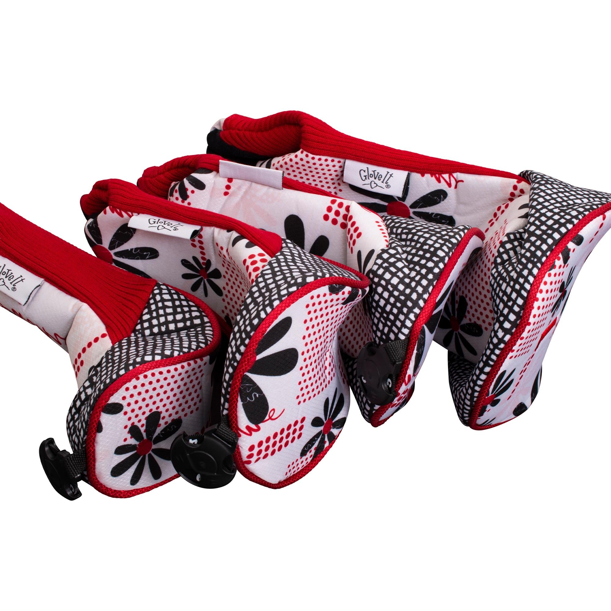 Glove It Daisy Script Club Covers Set of 4